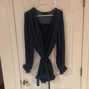 Amazon Blue Shorts Romper